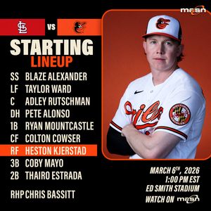 Image post by @masnOrioles on Twitter