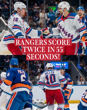Image post by @nyrangers on Instagram