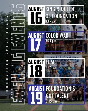 Image post by @foundationsportcamps on Instagram