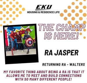 Image post by @EKUHousing on Facebook