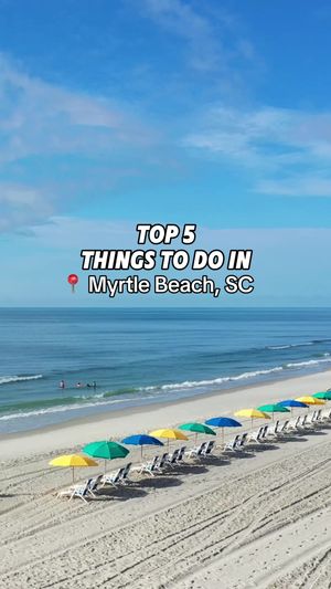 Video post by @visitmyrtlebeach on TikTok