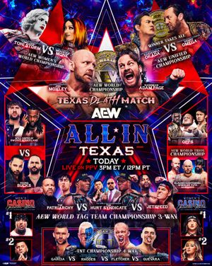 Image post by @aew on Instagram