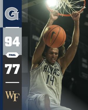 Image post by @georgetownhoops on Instagram