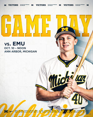 Image post by @umichbaseball on Instagram