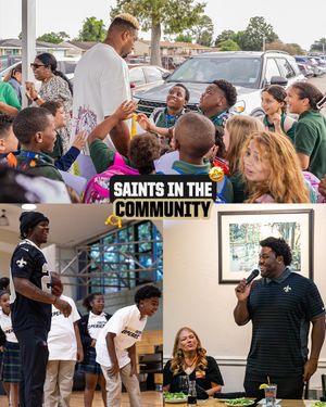 Image post by @saints on Instagram