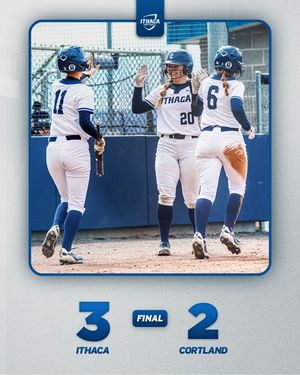 Image post by @ithaca_softball on Instagram