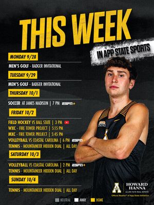 Image post by @appstatesports on Instagram