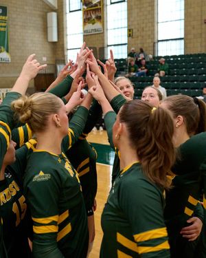Image post by @ndsuvolleyball on Instagram