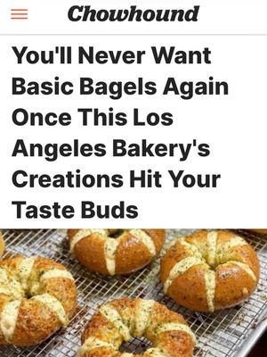 Image post by @bagelfest on Instagram