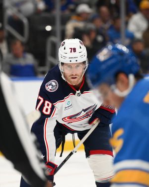Image post by @BlueJacketsNHL on Twitter/X