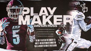 Image post by @EKUFootball on Twitter/X