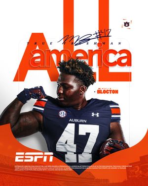 Image post by @AuburnFootball on Twitter