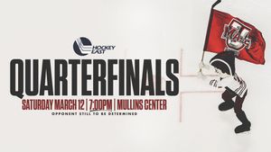 Image post by @UMassHockey on Twitter