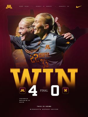 Image post by @gophersoccer on Instagram