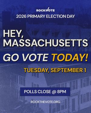 Image post by @rockthevote on Instagram