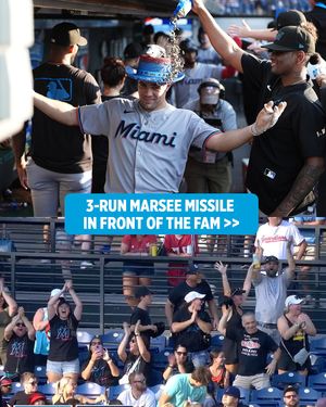 Image post by @marlins on Instagram