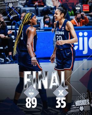 Image post by @uconnwbb on Instagram