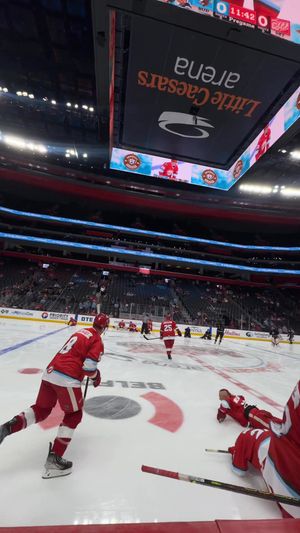 Video post by @Detroit Red Wings Alumni Association on Facebook