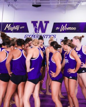 Image post by @uwgymnastics on Instagram