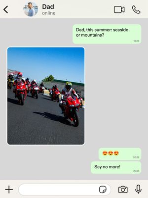 Image post by @ducati on Instagram