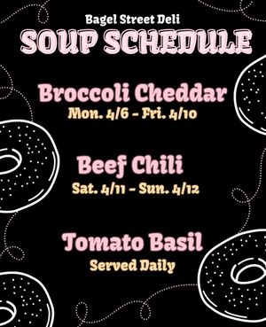 Image post by @bagelstreetdeli on Instagram
