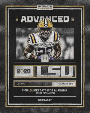 Image post by @CollegeFootballPlayoff on Facebook
