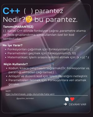 Image post by @yazilim_terimleri on Instagram