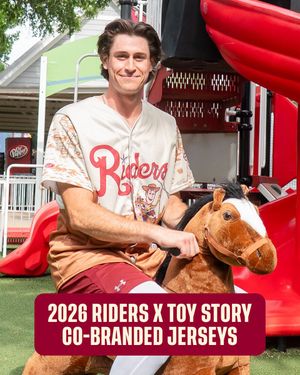 Image post by @RidersBaseball on Twitter