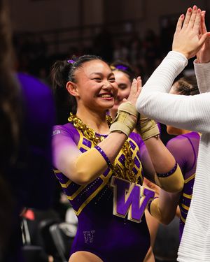 Image post by @uwgymnastics on Instagram