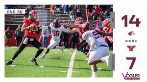 Image post by @SIU_Football on Twitter