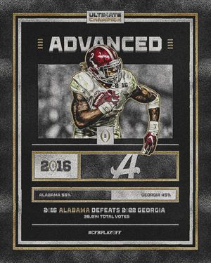 Image post by @CollegeFootballPlayoff on Facebook