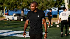 Image post by @NUMensSoccer on Twitter