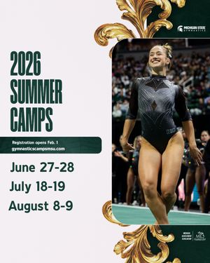 Image post by @msu_gymnastics on Instagram