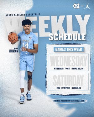 Image post by @unc_basketball on Instagram