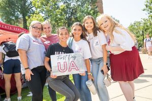 Image post by @ua_admissions on Instagram
