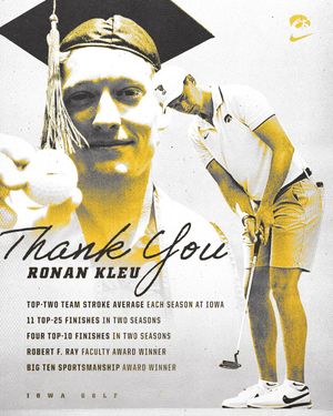 Image post by @IowaHawkeyeGolf on Twitter