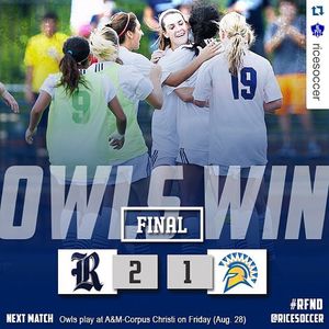 Image post by @riceathletics on Instagram