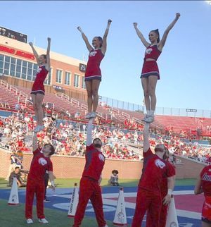 Image post by @southalabama.cheerleading on Facebook