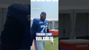 Video post by @nygiants on YouTube