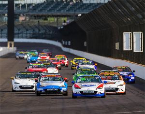 Image post by @mazdamotorsports on Instagram