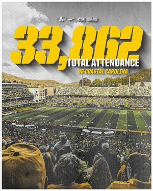 Image post by @appstatesports on Instagram
