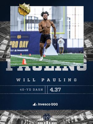 Image post by @ndfootball on Instagram