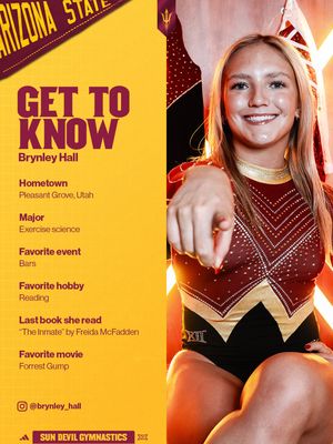 Image post by @sundevilgymnastics on Instagram