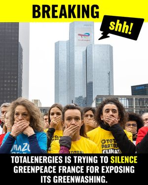 Image post by @greenpeace on Instagram