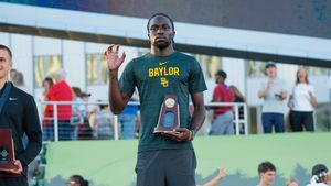 Image post by @baylortrack on Instagram