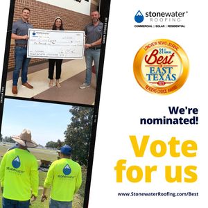 Image post by @stonewaterroofing on Instagram
