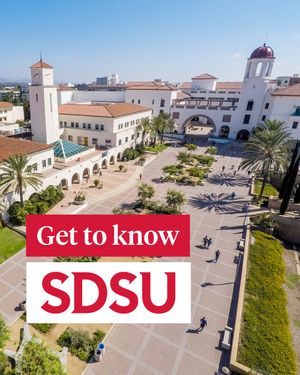 Image post by @sdsuadmissions on Instagram