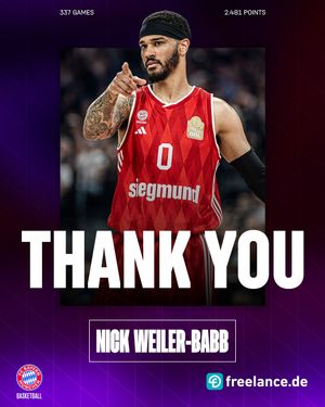 Image post by @fcbayernbasketball on Instagram