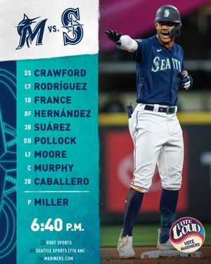 Image post by @Mariners on Twitter