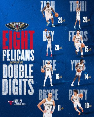 Image post by @pelicansnba on Instagram